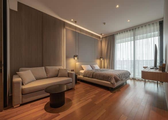 Banyan Tree Residences Riverside Bangkok, bedroom published on the PropertyScout card