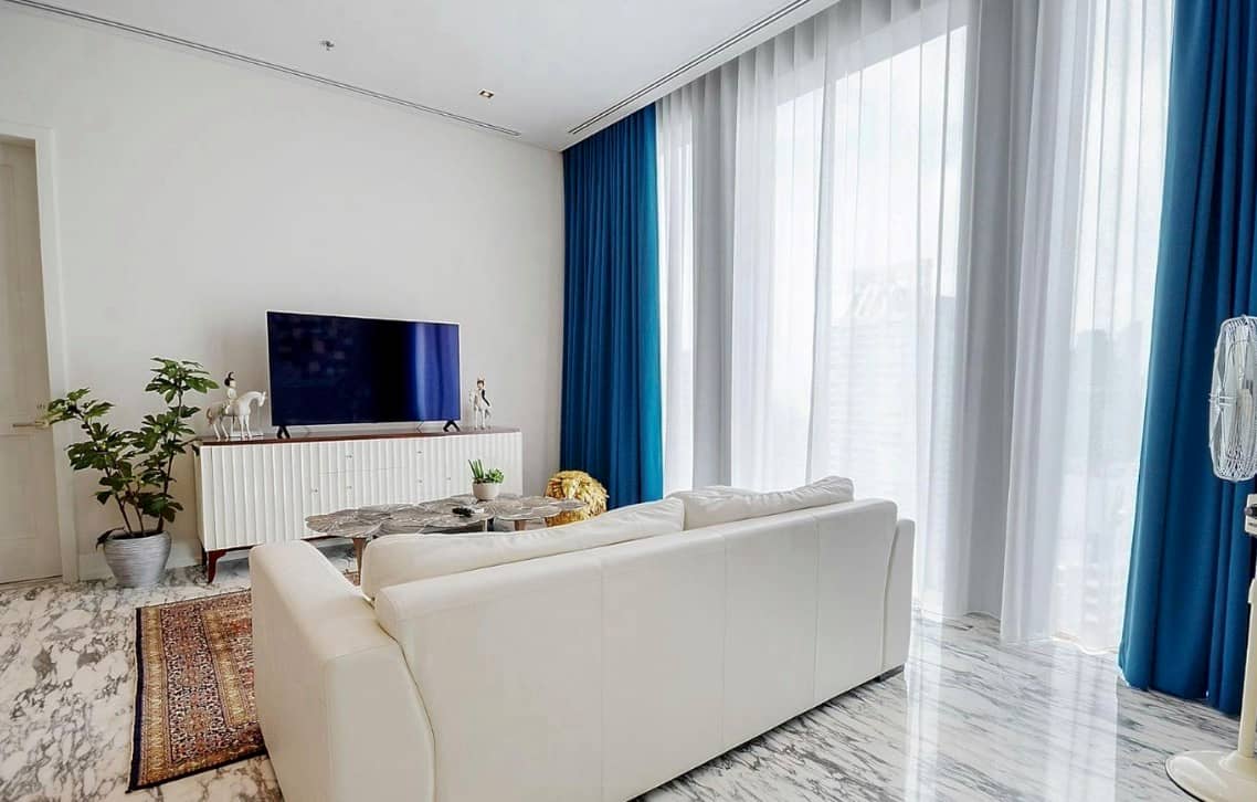 The Ritz-Carlton Residences Bangkok, living room published on the PropertyScout card
