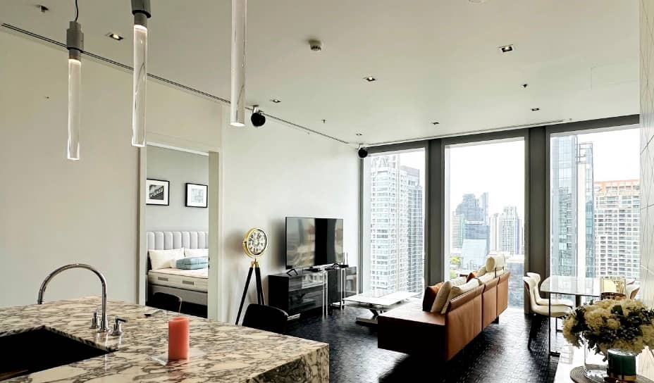 The Ritz-Carlton Residences Bangkok, living room published on the PropertyScout card