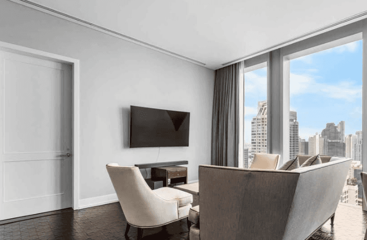 The Ritz-Carlton Residences Bangkok, living room published on the PropertyScout card