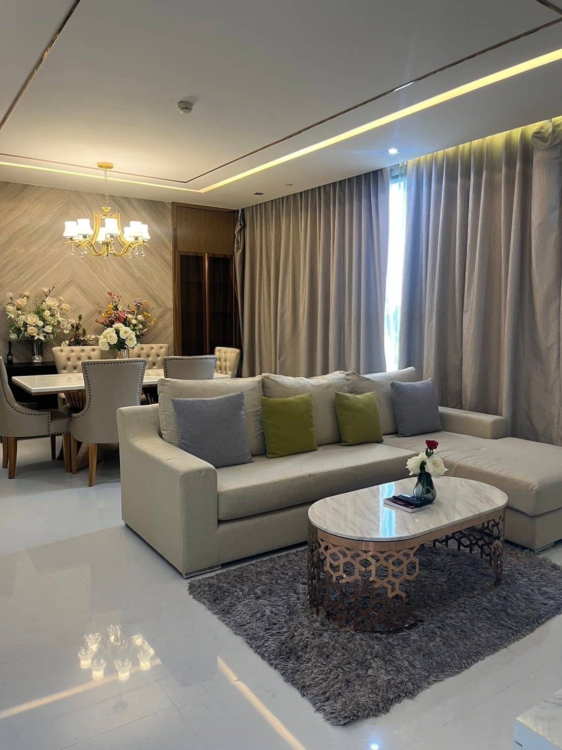 The Bangkok Sathorn, living room published on the PropertyScout card