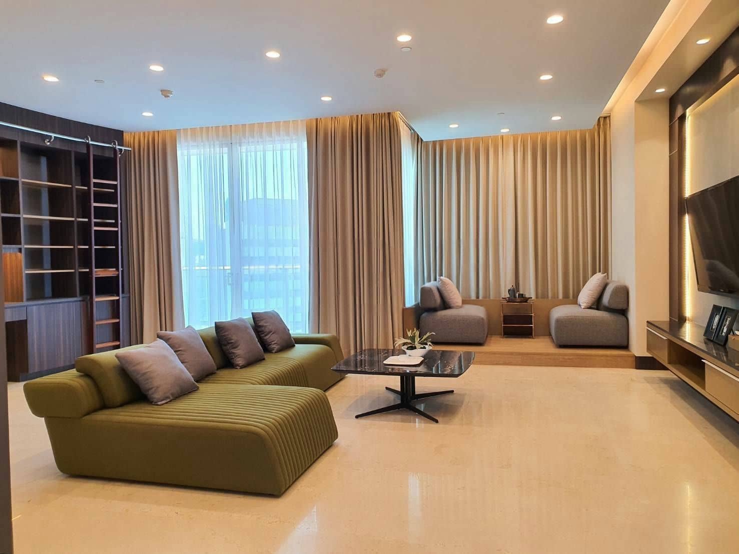 The Infinity, living room published on the PropertyScout card