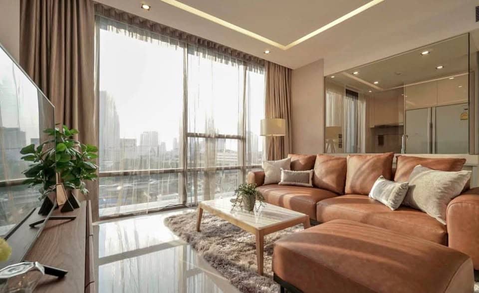 The Bangkok Sathorn, living room published on the PropertyScout card
